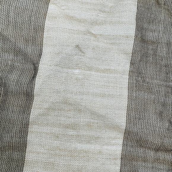 Burberry Scarf Authentic Red Brown Gauze Lightweight Plaid Nova‎ Check Oversized - Picture 7 of 13